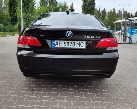 Черный БМВ 7 Серия, объемом двигателя 4.8 л и пробегом 224 тыс. км за 14000 $, фото 5 на Automoto.ua