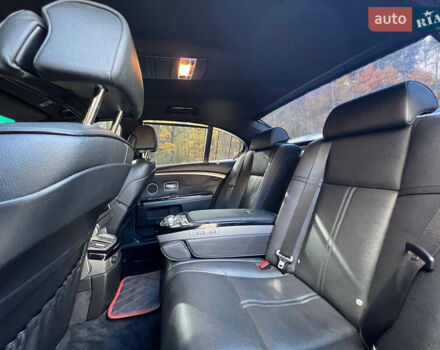 Черный БМВ 7 Серия, объемом двигателя 4.8 л и пробегом 205 тыс. км за 9000 $, фото 21 на Automoto.ua