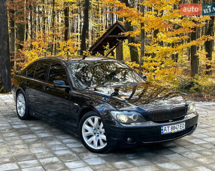 Черный БМВ 7 Серия, объемом двигателя 4.8 л и пробегом 205 тыс. км за 9000 $, фото 2 на Automoto.ua