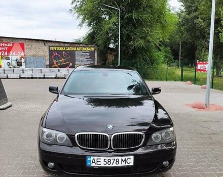Черный БМВ 7 Серия, объемом двигателя 4.8 л и пробегом 224 тыс. км за 14000 $, фото 1 на Automoto.ua
