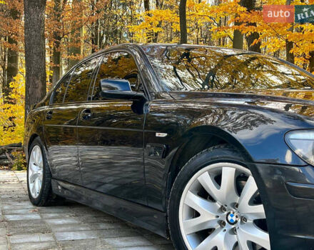 Черный БМВ 7 Серия, объемом двигателя 4.8 л и пробегом 205 тыс. км за 9000 $, фото 5 на Automoto.ua