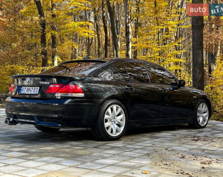 Черный БМВ 7 Серия, объемом двигателя 4.8 л и пробегом 205 тыс. км за 9000 $, фото 15 на Automoto.ua