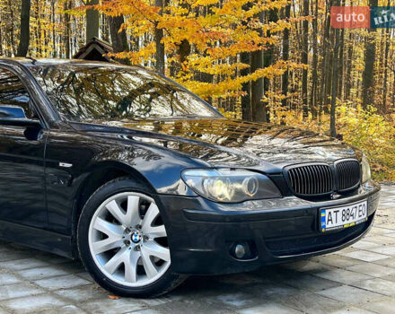 Черный БМВ 7 Серия, объемом двигателя 4.8 л и пробегом 205 тыс. км за 9000 $, фото 3 на Automoto.ua