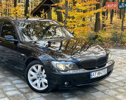 Черный БМВ 7 Серия, объемом двигателя 4.8 л и пробегом 205 тыс. км за 9000 $, фото 4 на Automoto.ua