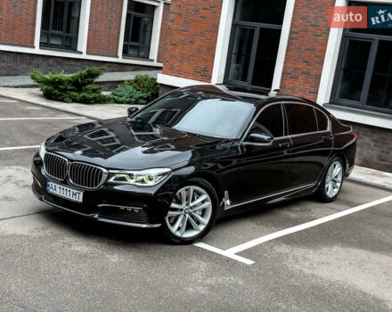 Черный БМВ 7 Серия, объемом двигателя 4.4 л и пробегом 185 тыс. км за 24700 $, фото 1 на Automoto.ua
