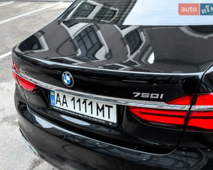 Черный БМВ 7 Серия, объемом двигателя 4.4 л и пробегом 185 тыс. км за 24700 $, фото 18 на Automoto.ua