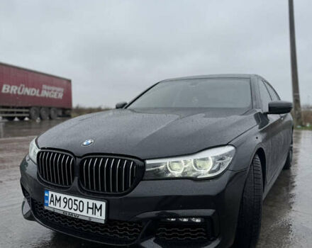 Черный БМВ 7 Серия, объемом двигателя 3 л и пробегом 120 тыс. км за 38000 $, фото 3 на Automoto.ua