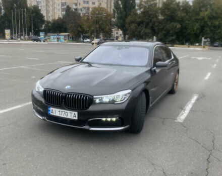 Чорний БМВ 7 Серія, об'ємом двигуна 3 л та пробігом 78 тис. км за 33000 $, фото 1 на Automoto.ua