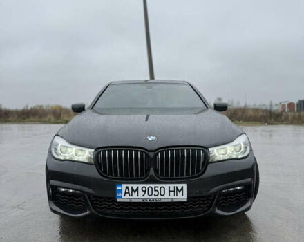 Черный БМВ 7 Серия, объемом двигателя 3 л и пробегом 120 тыс. км за 38000 $, фото 1 на Automoto.ua