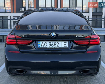 Черный БМВ 7 Серия, объемом двигателя 3 л и пробегом 160 тыс. км за 38500 $, фото 6 на Automoto.ua