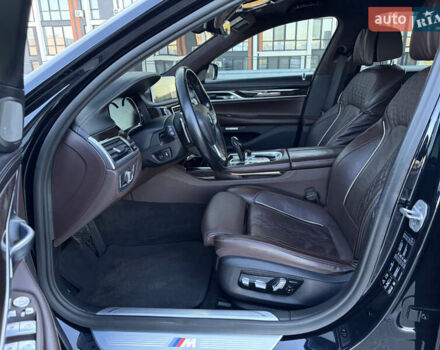 Черный БМВ 7 Серия, объемом двигателя 3 л и пробегом 160 тыс. км за 41500 $, фото 22 на Automoto.ua