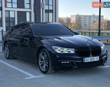 Черный БМВ 7 Серия, объемом двигателя 3 л и пробегом 160 тыс. км за 41500 $, фото 2 на Automoto.ua