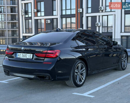 Черный БМВ 7 Серия, объемом двигателя 3 л и пробегом 160 тыс. км за 38500 $, фото 3 на Automoto.ua