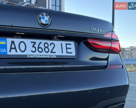 Черный БМВ 7 Серия, объемом двигателя 3 л и пробегом 160 тыс. км за 41500 $, фото 20 на Automoto.ua