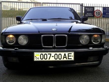 БМВ 7 Серія 1990 у Дніпро (Дніпропетровську) на Automoto.ua Чорний БМВ 7 Серія, об'ємом двигуна 3.5 л та пробігом 350 тис. км за 2250 $, фото 1 на Automoto.ua
