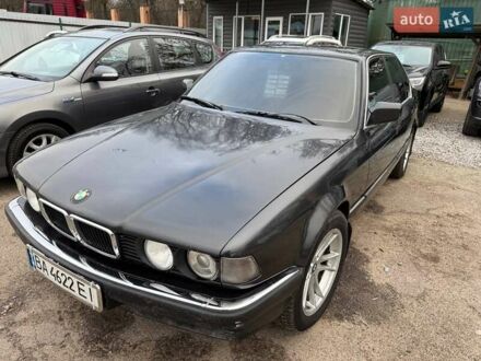 Черный БМВ 7 Серия, объемом двигателя 3 л и пробегом 350 тыс. км за 2500 $, фото 1 на Automoto.ua