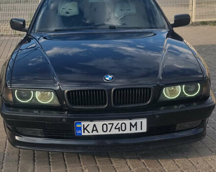 Черный БМВ 7 Серия, объемом двигателя 4 л и пробегом 312 тыс. км за 6700 $, фото 1 на Automoto.ua