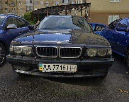 Черный БМВ 7 Серия, объемом двигателя 3.5 л и пробегом 400 тыс. км за 3700 $, фото 1 на Automoto.ua