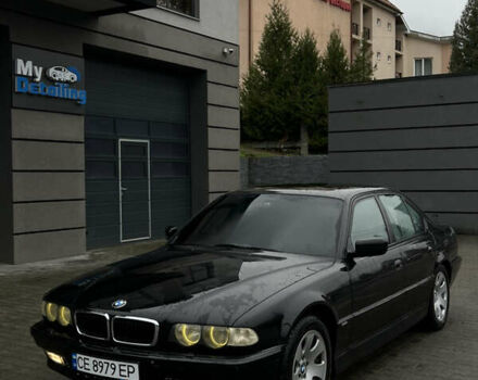 Черный БМВ 7 Серия, объемом двигателя 4.4 л и пробегом 400 тыс. км за 5499 $, фото 1 на Automoto.ua