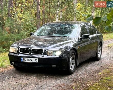 Черный БМВ 7 Серия, объемом двигателя 4.5 л и пробегом 502 тыс. км за 3950 $, фото 1 на Automoto.ua