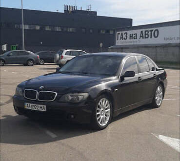 Черный БМВ 7 Серия, объемом двигателя 4.4 л и пробегом 265 тыс. км за 3300 $, фото 1 на Automoto.ua