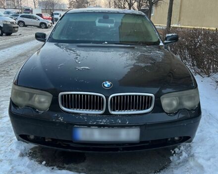 Черный БМВ 7 Серия, объемом двигателя 4.4 л и пробегом 360 тыс. км за 3700 $, фото 1 на Automoto.ua