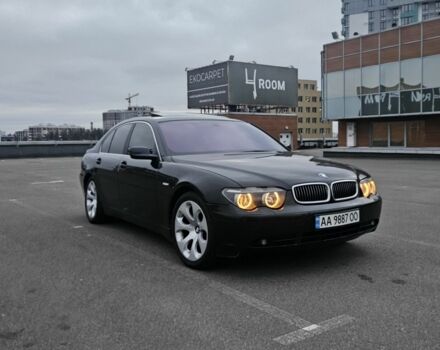 Черный БМВ 7 Серия, объемом двигателя 3 л и пробегом 465 тыс. км за 9104 $, фото 1 на Automoto.ua