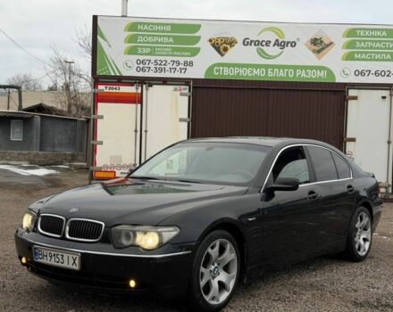 Черный БМВ 7 Серия, объемом двигателя 4.4 л и пробегом 223 тыс. км за 5200 $, фото 1 на Automoto.ua