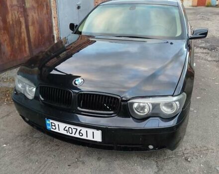 Черный БМВ 7 Серия, объемом двигателя 4.4 л и пробегом 407 тыс. км за 5600 $, фото 1 на Automoto.ua