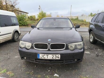 БМВ 7 Серія 2004 у Петропавловке на Automoto.ua Чорний БМВ 7 Серія, об'ємом двигуна 3 л та пробігом 500 тис. км за 4300 $, фото 1 на Automoto.ua