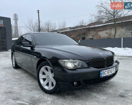 Черный БМВ 7 Серия, объемом двигателя 4 л и пробегом 302 тыс. км за 8500 $, фото 1 на Automoto.ua