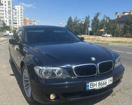Черный БМВ 7 Серия, объемом двигателя 4.8 л и пробегом 304 тыс. км за 13000 $, фото 1 на Automoto.ua