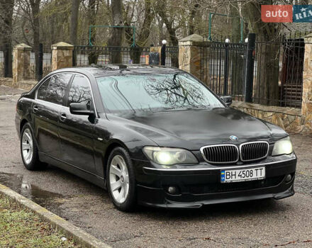 Черный БМВ 7 Серия, объемом двигателя 4.8 л и пробегом 215 тыс. км за 5999 $, фото 1 на Automoto.ua