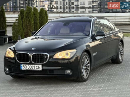 Черный БМВ 7 Серия, объемом двигателя 4.39 л и пробегом 174 тыс. км за 8200 $, фото 1 на Automoto.ua