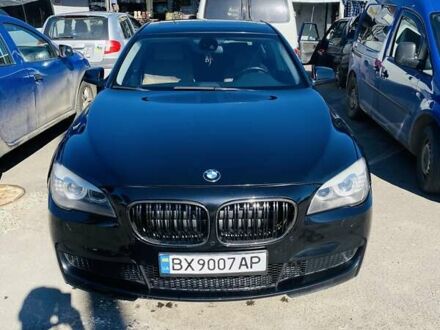 Черный БМВ 7 Серия, объемом двигателя 3 л и пробегом 147 тыс. км за 20000 $, фото 1 на Automoto.ua