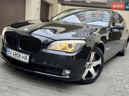 Черный БМВ 7 Серия, объемом двигателя 4.4 л и пробегом 158 тыс. км за 16500 $, фото 1 на Automoto.ua