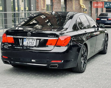 Черный БМВ 7 Серия, объемом двигателя 3 л и пробегом 210 тыс. км за 13200 $, фото 1 на Automoto.ua
