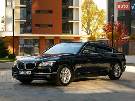 Черный БМВ 7 Серия, объемом двигателя 2.99 л и пробегом 181 тыс. км за 23700 $, фото 1 на Automoto.ua