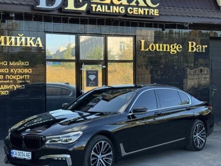 Черный БМВ 7 Серия, объемом двигателя 4.4 л и пробегом 160 тыс. км за 26500 $, фото 1 на Automoto.ua