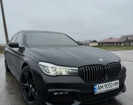 Черный БМВ 7 Серия, объемом двигателя 3 л и пробегом 120 тыс. км за 38000 $, фото 1 на Automoto.ua