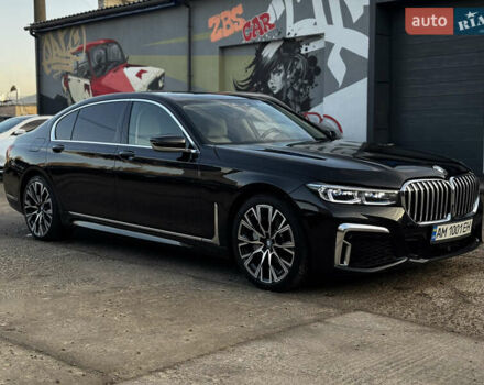 Черный БМВ 7 Серия, объемом двигателя 4.4 л и пробегом 101 тыс. км за 36999 $, фото 1 на Automoto.ua
