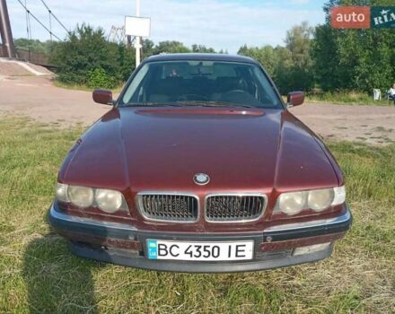 Красный БМВ 7 Серия, объемом двигателя 2.8 л и пробегом 240 тыс. км за 3650 $, фото 1 на Automoto.ua