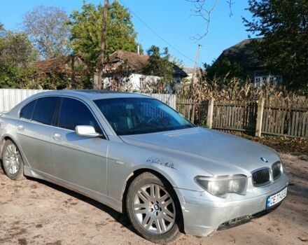 Серый БМВ 7 Серия, объемом двигателя 4.4 л и пробегом 265 тыс. км за 3800 $, фото 2 на Automoto.ua