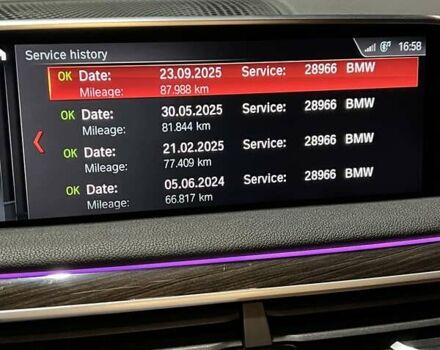 Серый БМВ 7 Серия, объемом двигателя 2 л и пробегом 89 тыс. км за 33990 $, фото 36 на Automoto.ua