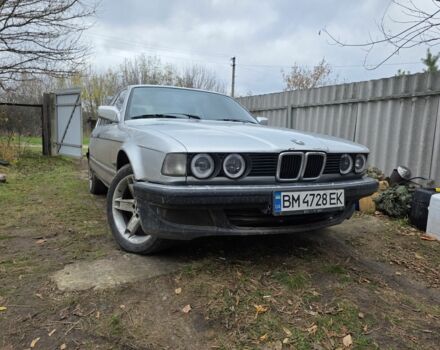 Серый БМВ 7 Серия, объемом двигателя 3 л и пробегом 500 тыс. км за 2800 $, фото 1 на Automoto.ua