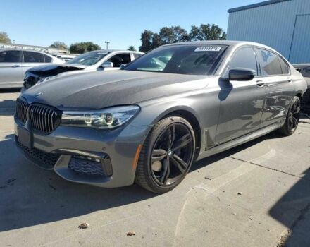 Серый БМВ 7 Серия, объемом двигателя 3 л и пробегом 69 тыс. км за 8000 $, фото 1 на Automoto.ua