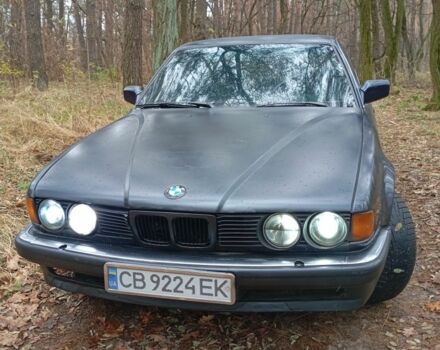 Синий БМВ 7 Серия, объемом двигателя 3.4 л и пробегом 150 тыс. км за 2750 $, фото 3 на Automoto.ua