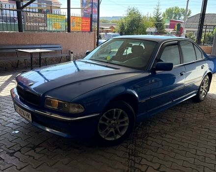 Синий БМВ 7 Серия, объемом двигателя 3 л и пробегом 258 тыс. км за 2300 $, фото 1 на Automoto.ua