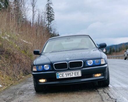 Синий БМВ 7 Серия, объемом двигателя 3.5 л и пробегом 300 тыс. км за 4500 $, фото 7 на Automoto.ua