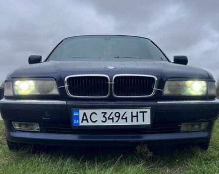 Синий БМВ 7 Серия, объемом двигателя 3 л и пробегом 350 тыс. км за 4300 $, фото 3 на Automoto.ua